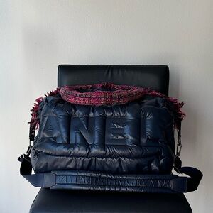 Chanel Nylon/Tweed Bag with Shoulder Strap